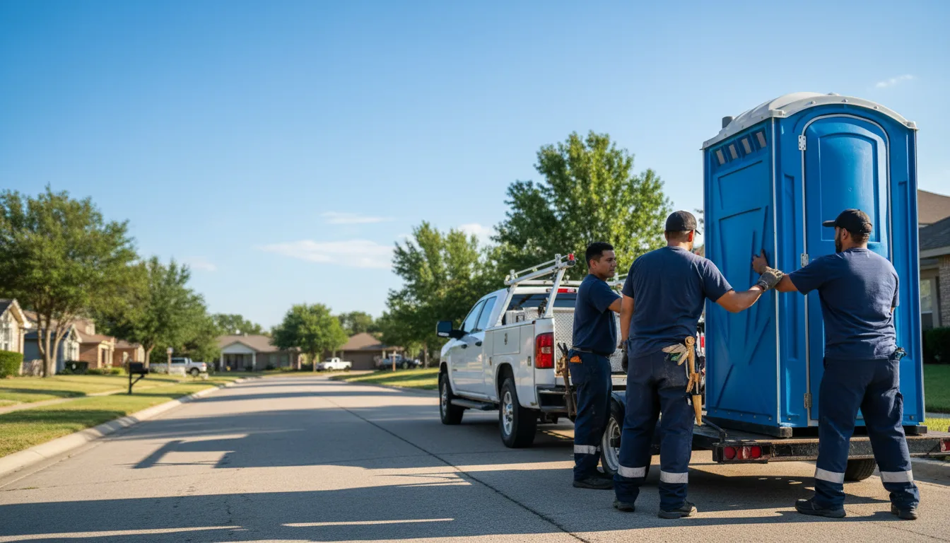 Portable Toilet Rental in Poyen, AR near me
